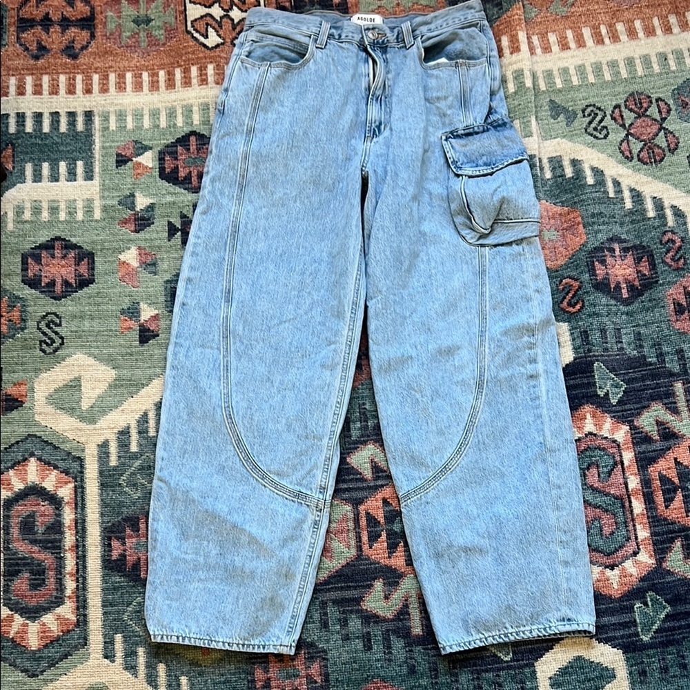 Agolde Cass Baggy Cargo Jeans